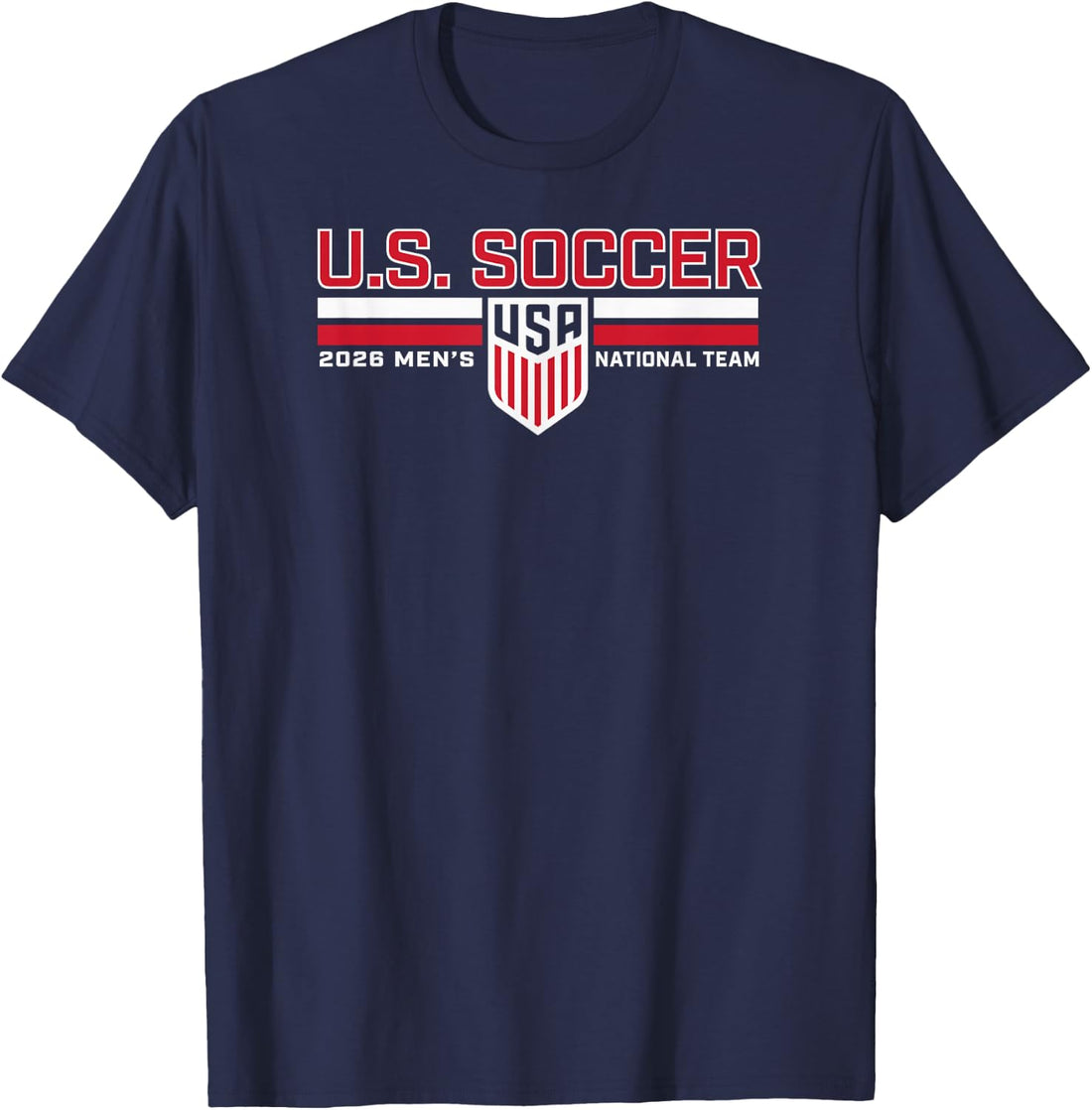 World Cup 2026 USMNT Roster Navy T-Shirt