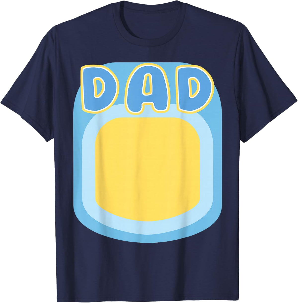 Blue Doggie Dog Dad Family Matching Heeler Halloween Costume T-Shirt