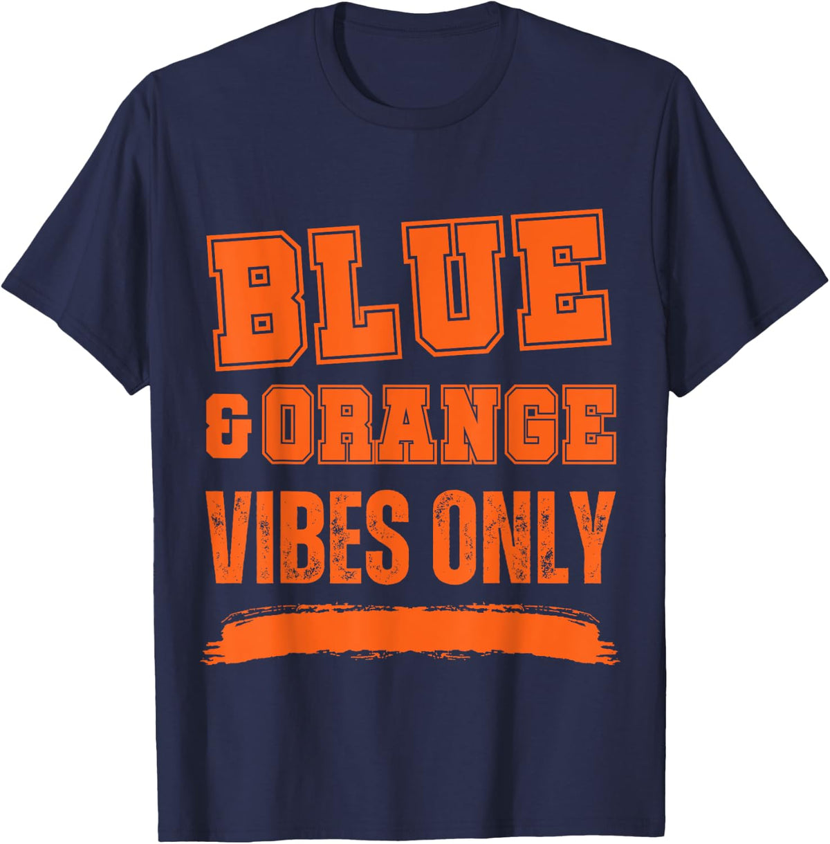 Blue and Orange Game Day T-Shirt