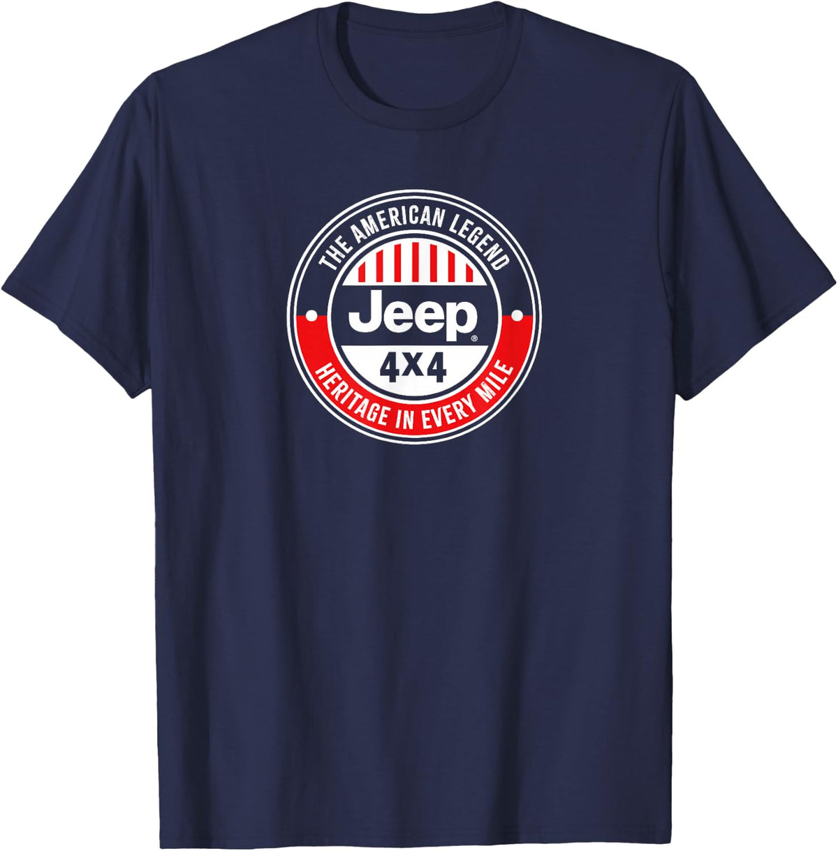 Jeep AMERICA250 Anniversary The American Legend Official T-Shirt