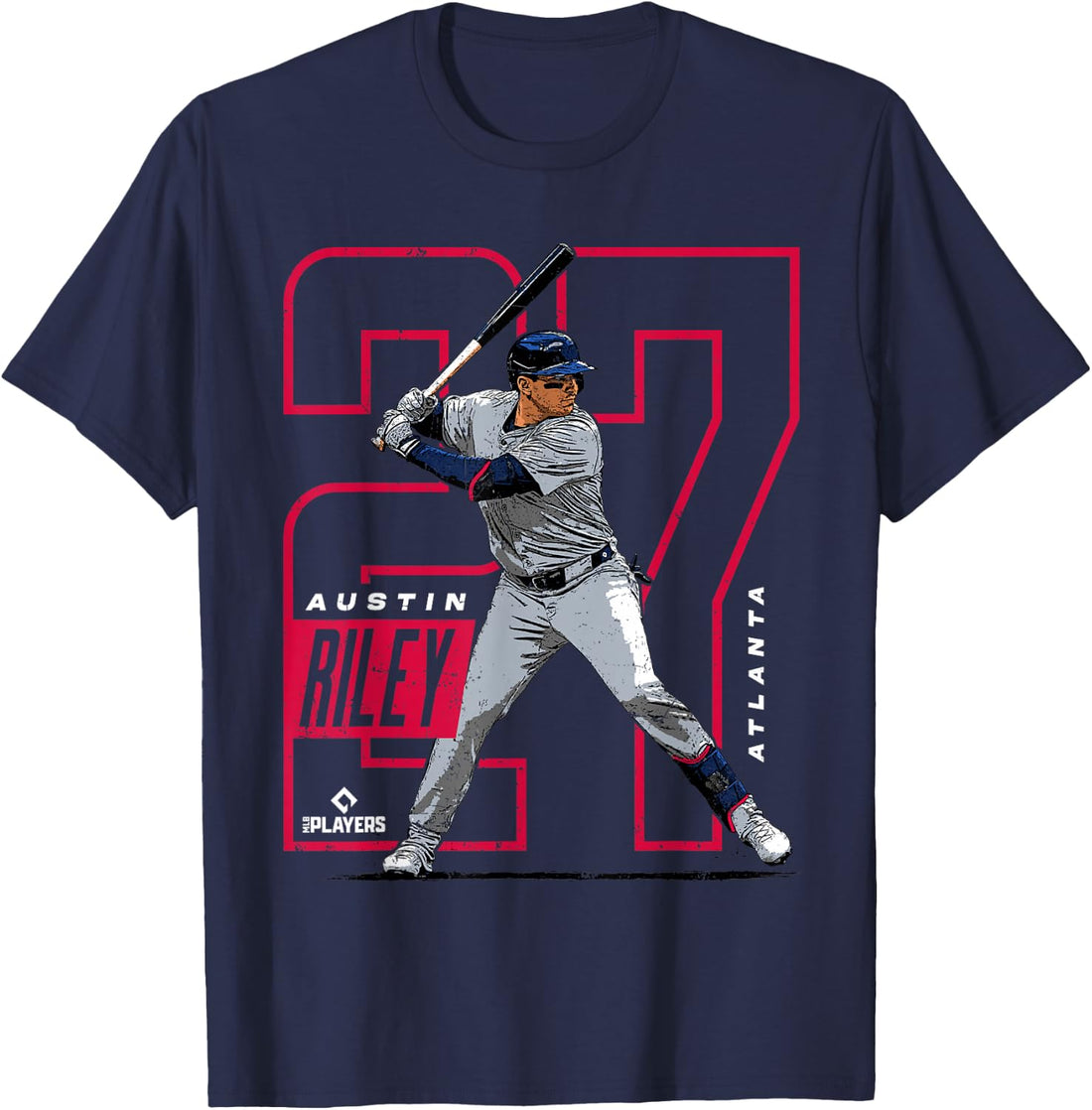 Austin Riley - Atlanta Baseball MLB Players - MLBRIL4046 T-Shirt
