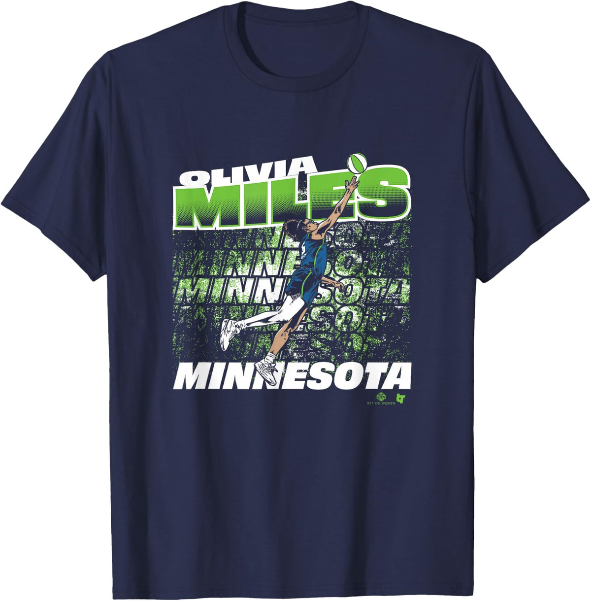 Olivia Miles - Street Ball - Minnesota Women's Basketball T-Shirt