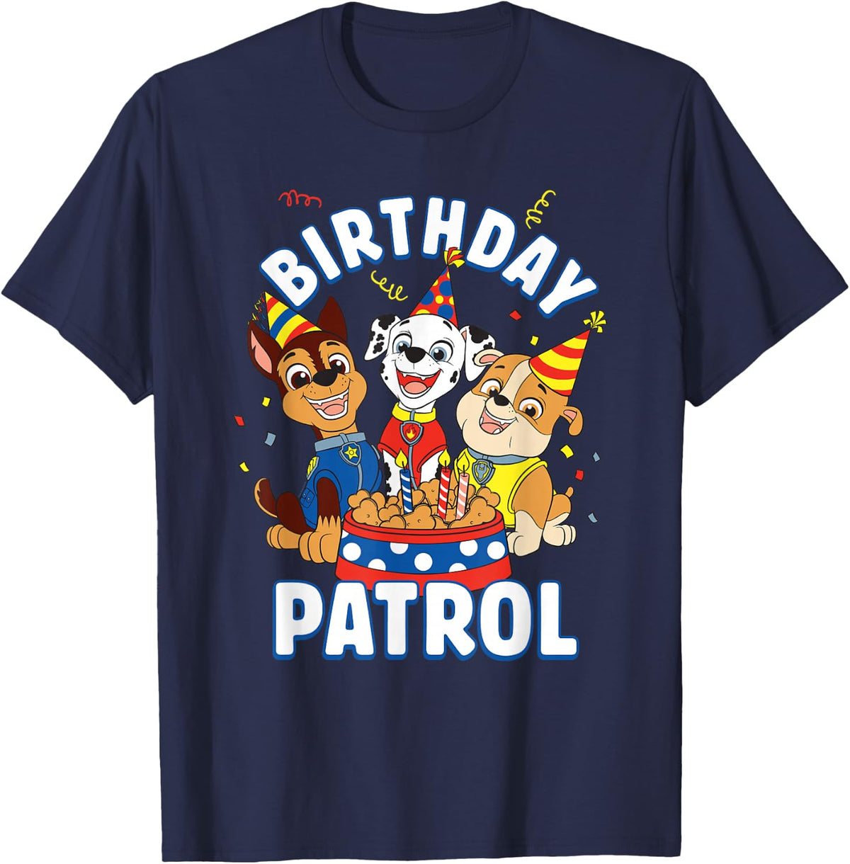 Paw Patrol Birthday Patrol Happy Birthday Pups T-Shirt