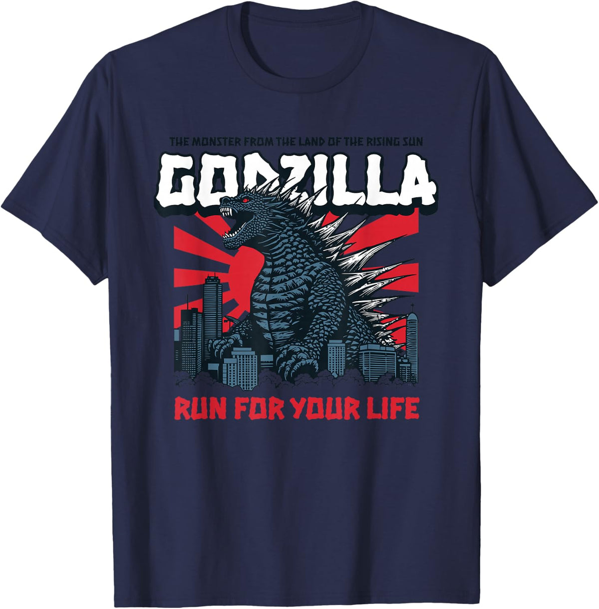 Monster - Godzilla Run for Your Life T-Shirt