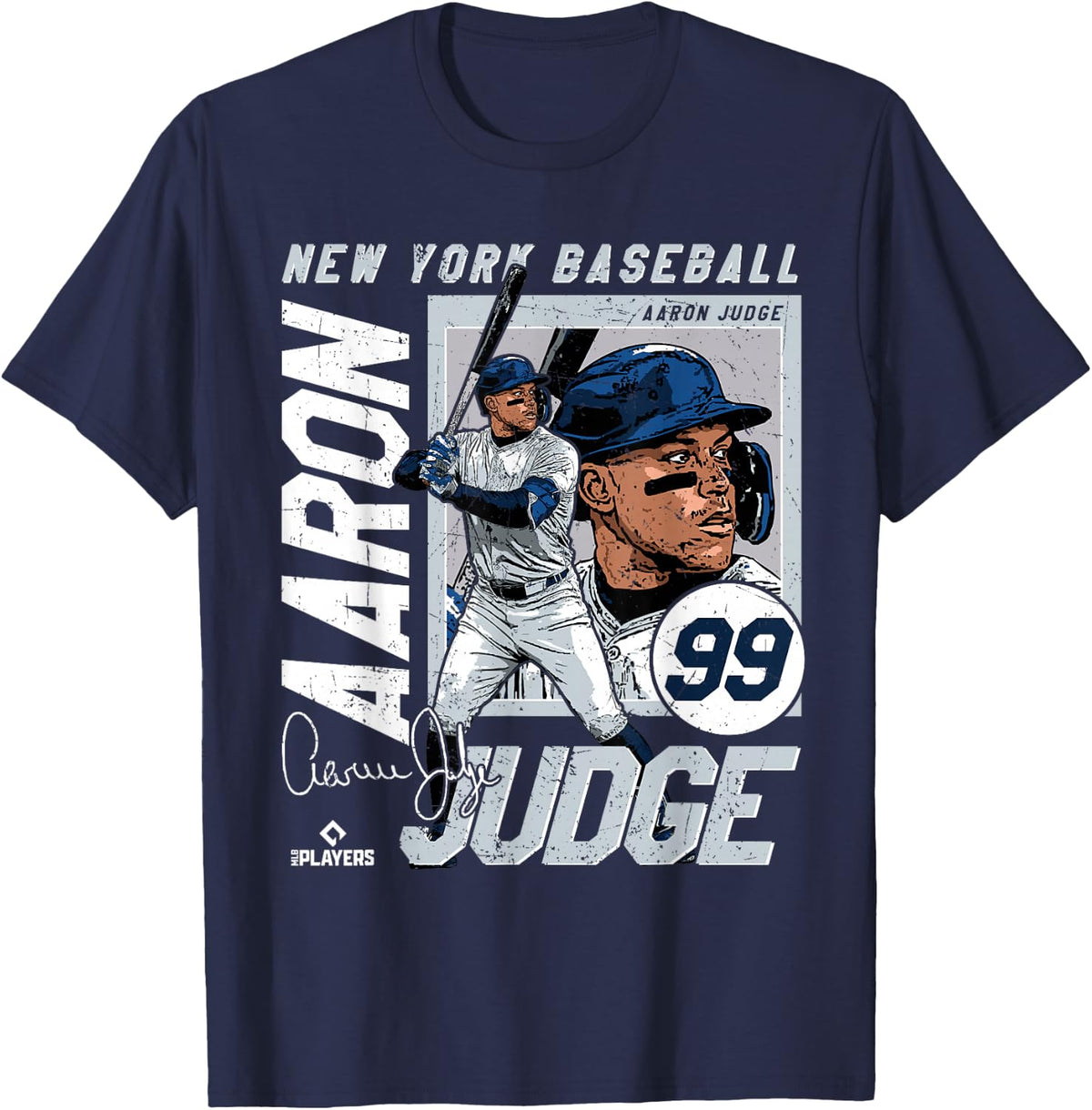Aaron Judge - New York MLB Baseball Players- MLBAJUD202M T-Shirt