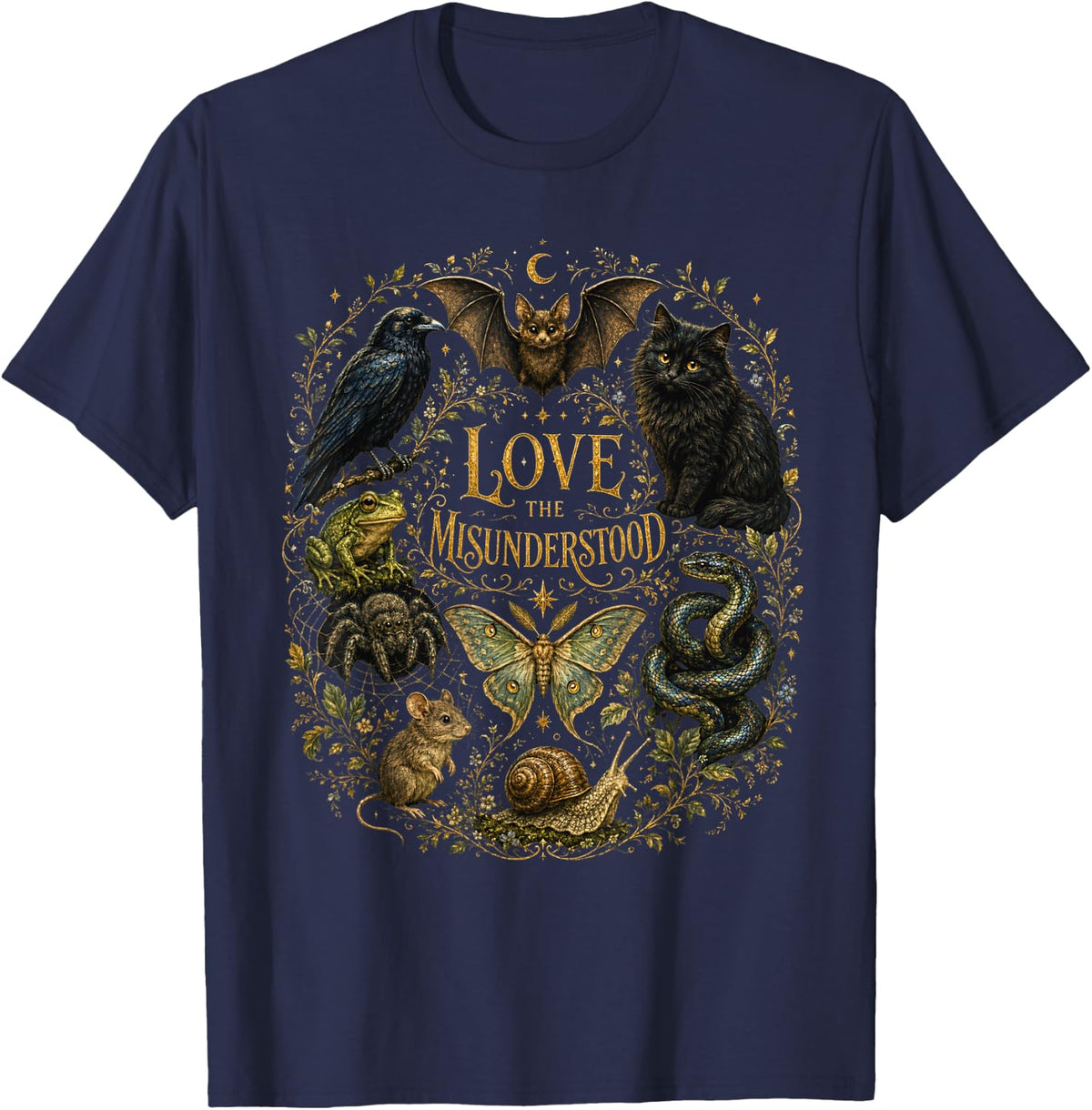 Love The Misunderstood Gothis Animals T-Shirt