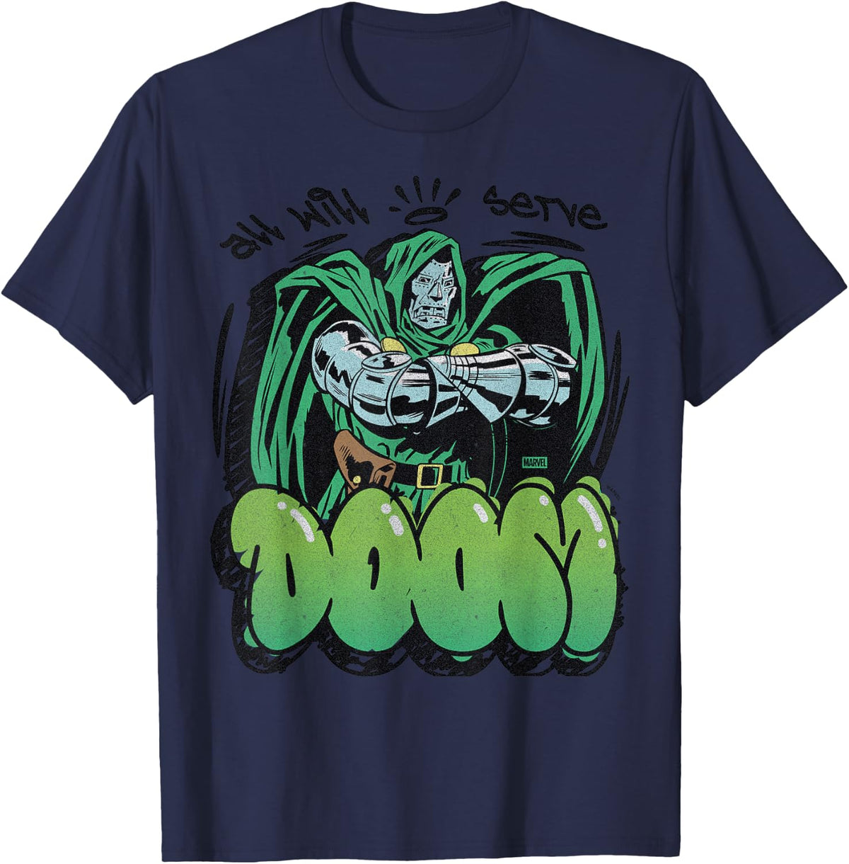 Fantastic Four - Dr Doom - Street Art T-Shirt