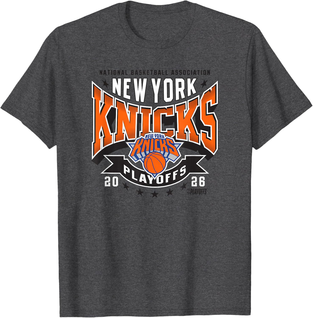 NBA Official 2026 Playoffs New York Knicks Next T-Shirt Tee for Men Women