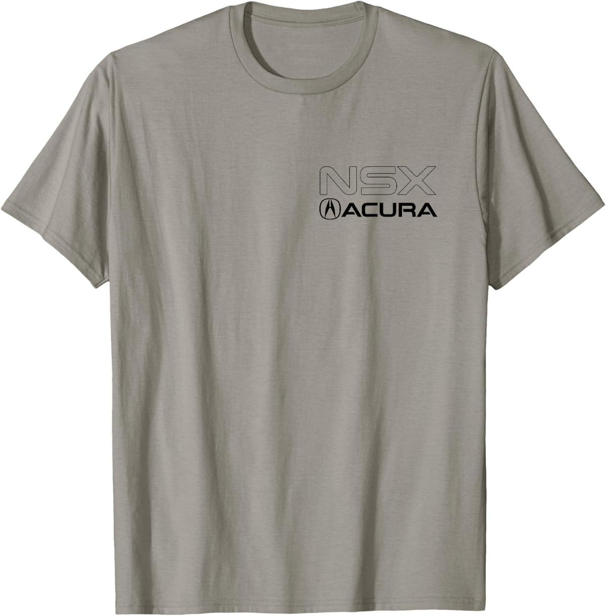 Honda NSX Acura Left Chest Front & Back T-Shirt