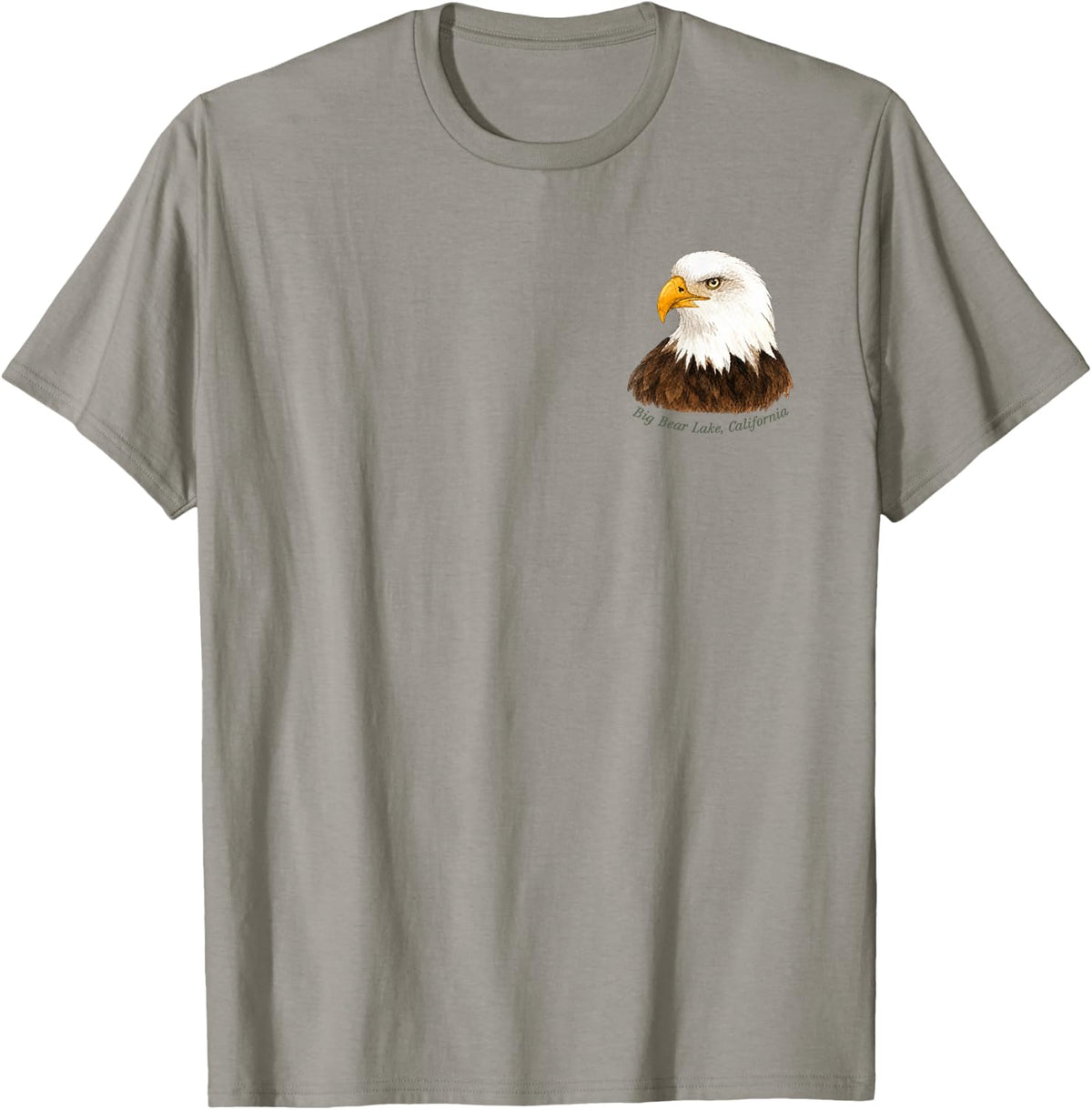 Fly High Jackie Big Bear Lake Bald Eagle Memorial 2 Side T-Shirt