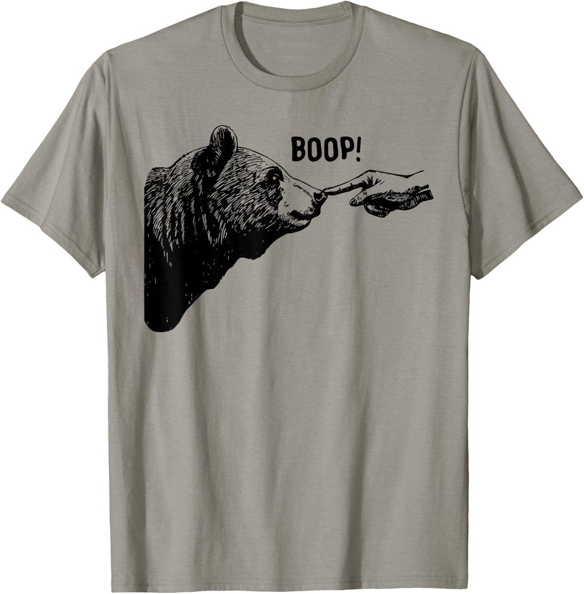 Boop The Bear Funny Grizzly Bear Wildlife T-Shirt