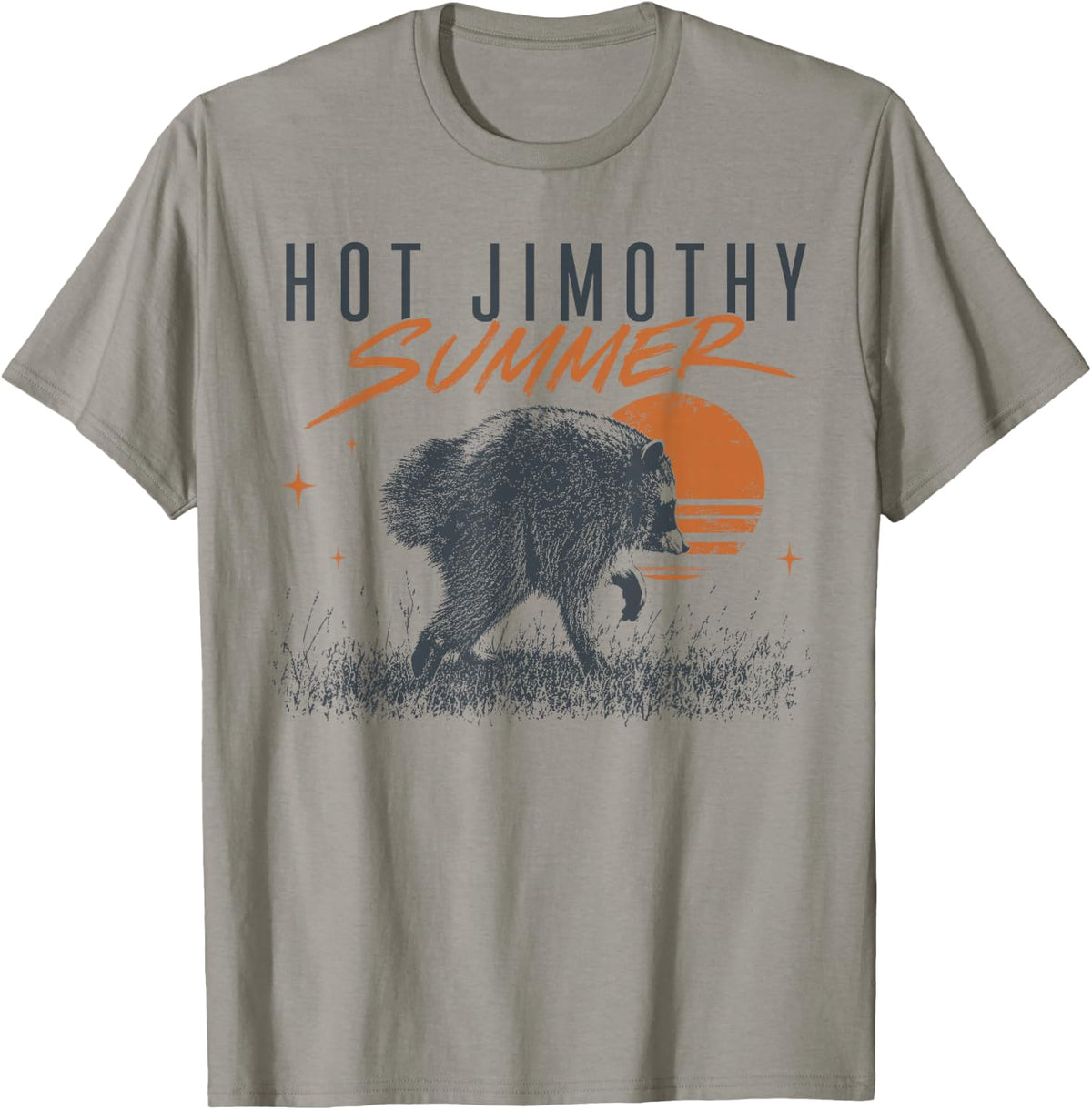 Hot Jimothy Summer Raccoon Funny Viral Meme T-Shirt