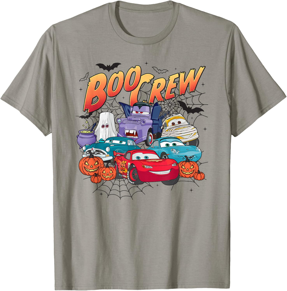 Disney Pixar Cars Halloween Boo Crew Classic Monster Costume T-Shirt