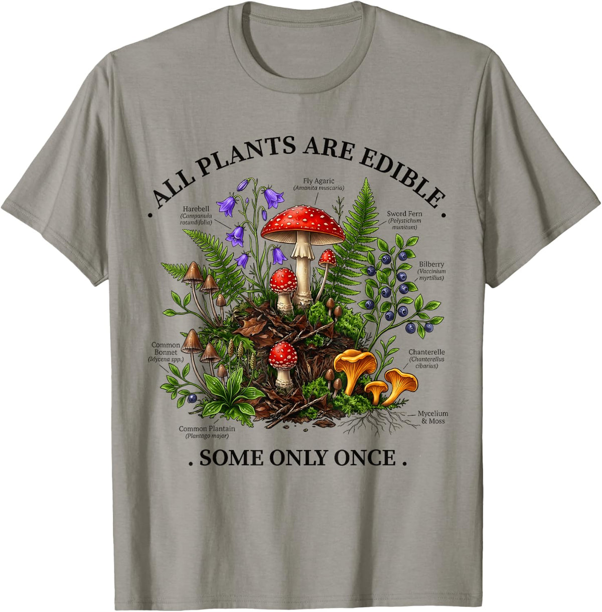 All Plants are Edible Some Only Once T-Shirt