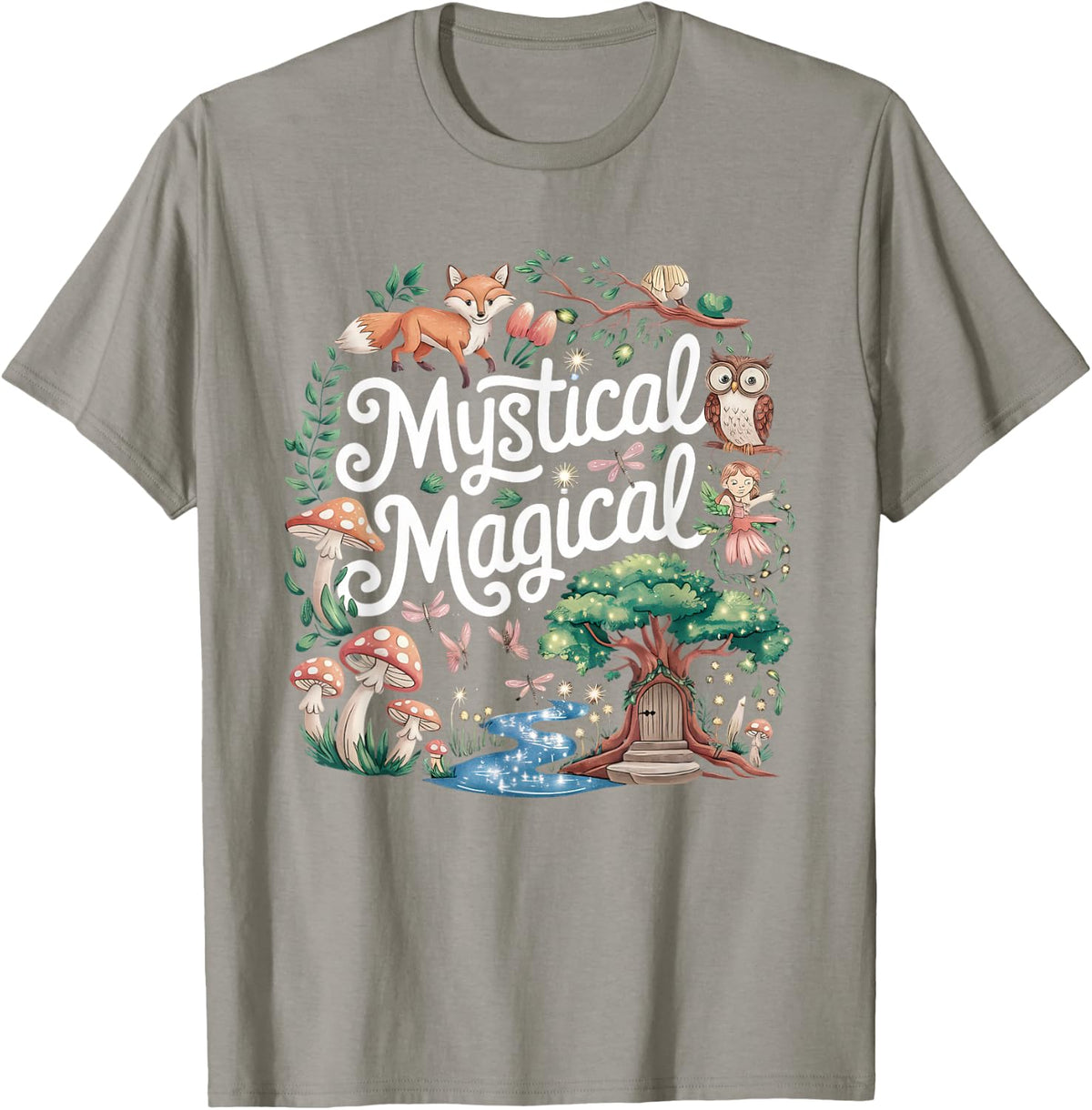 Mystical Magical Tshirt Retro Aesthetic Space Gift Men Women T-Shirt