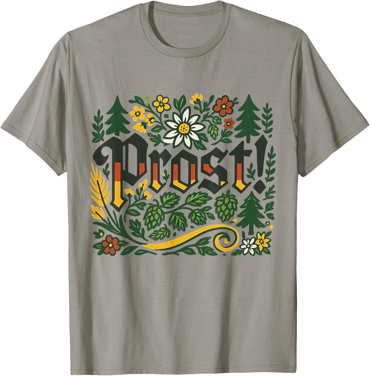 Oktoberfest Drinking Vintage German Prost Men Women T-Shirt