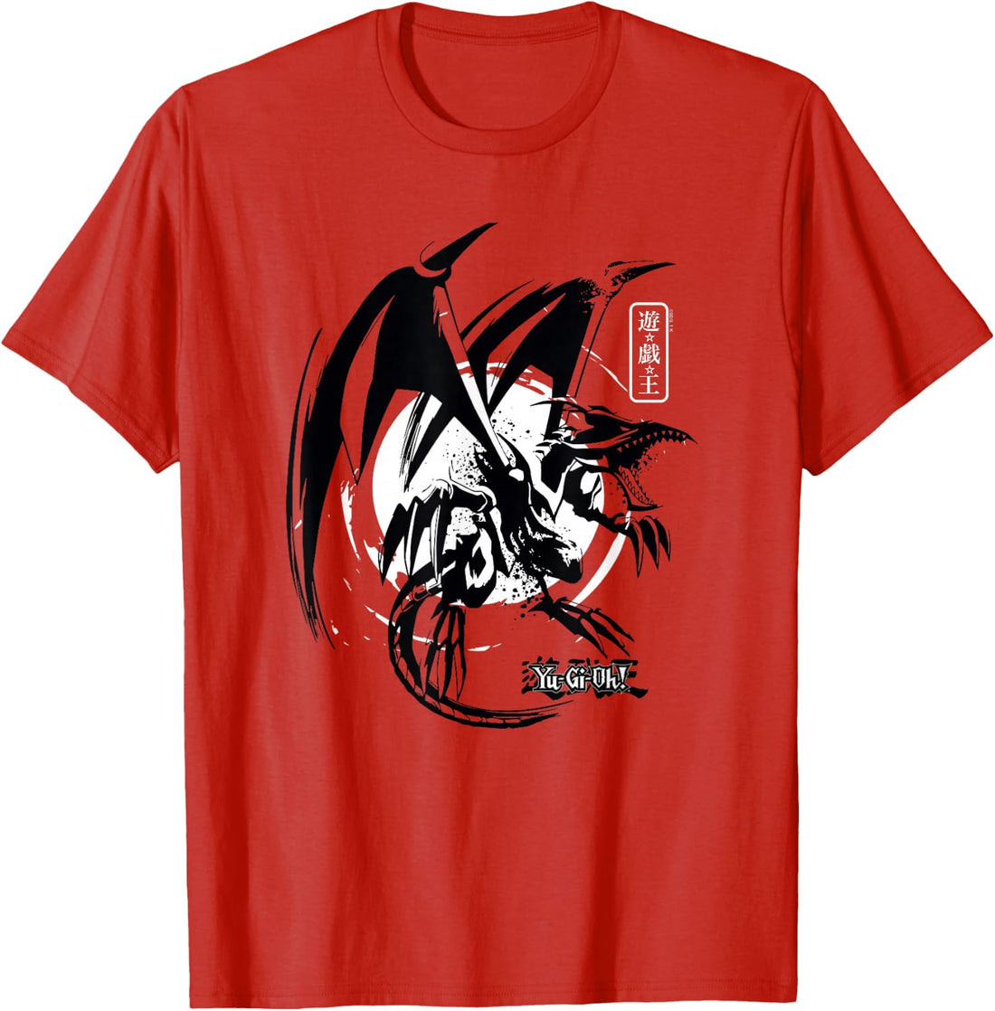 Yu-Gi-Oh! Duel Monsters Red-Eyes Black Dragon Japanese Anime T-Shirt