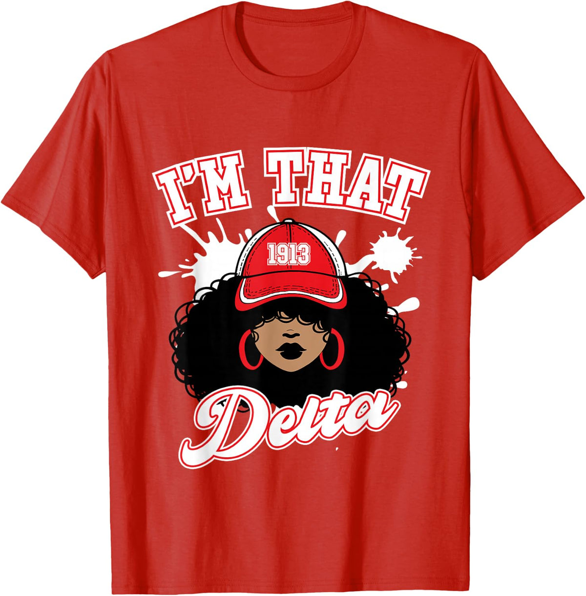 Delta Sigma Theta Sorority Paraphernalia, HBCU Black Girl T-Shirt