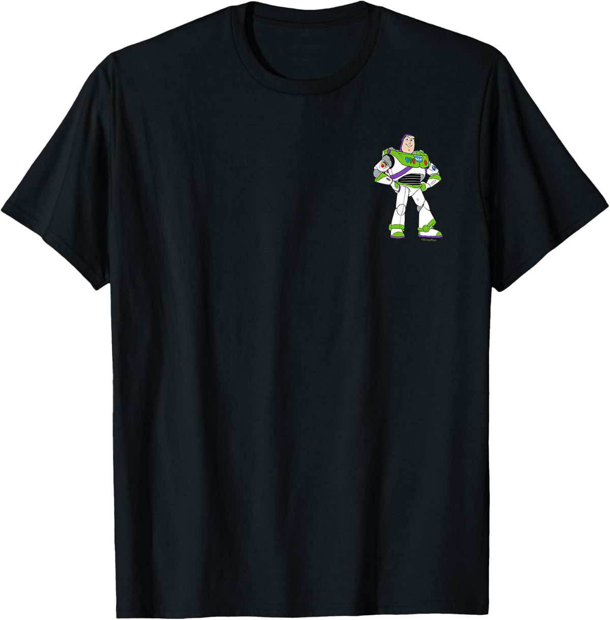 Disney and Pixar's Toy Story Buzz Lightyear Pocket Logo T-Shirt