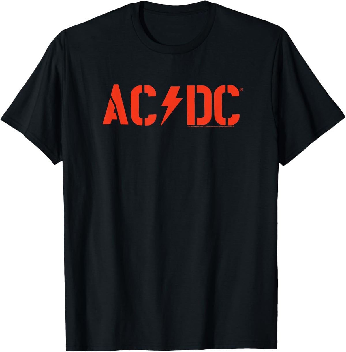 AC/DC PWR UP Stencil Logo World Tour 2024-2026 T-Shirt