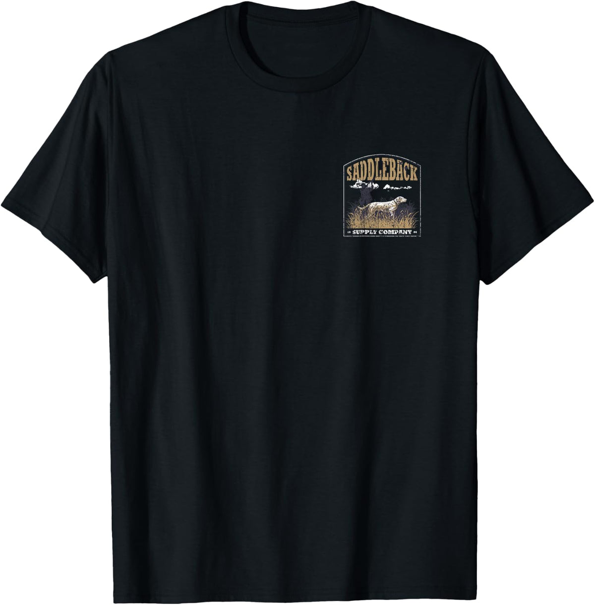 Saddleback Hunting Labrador Logo Graphic T-Shirt