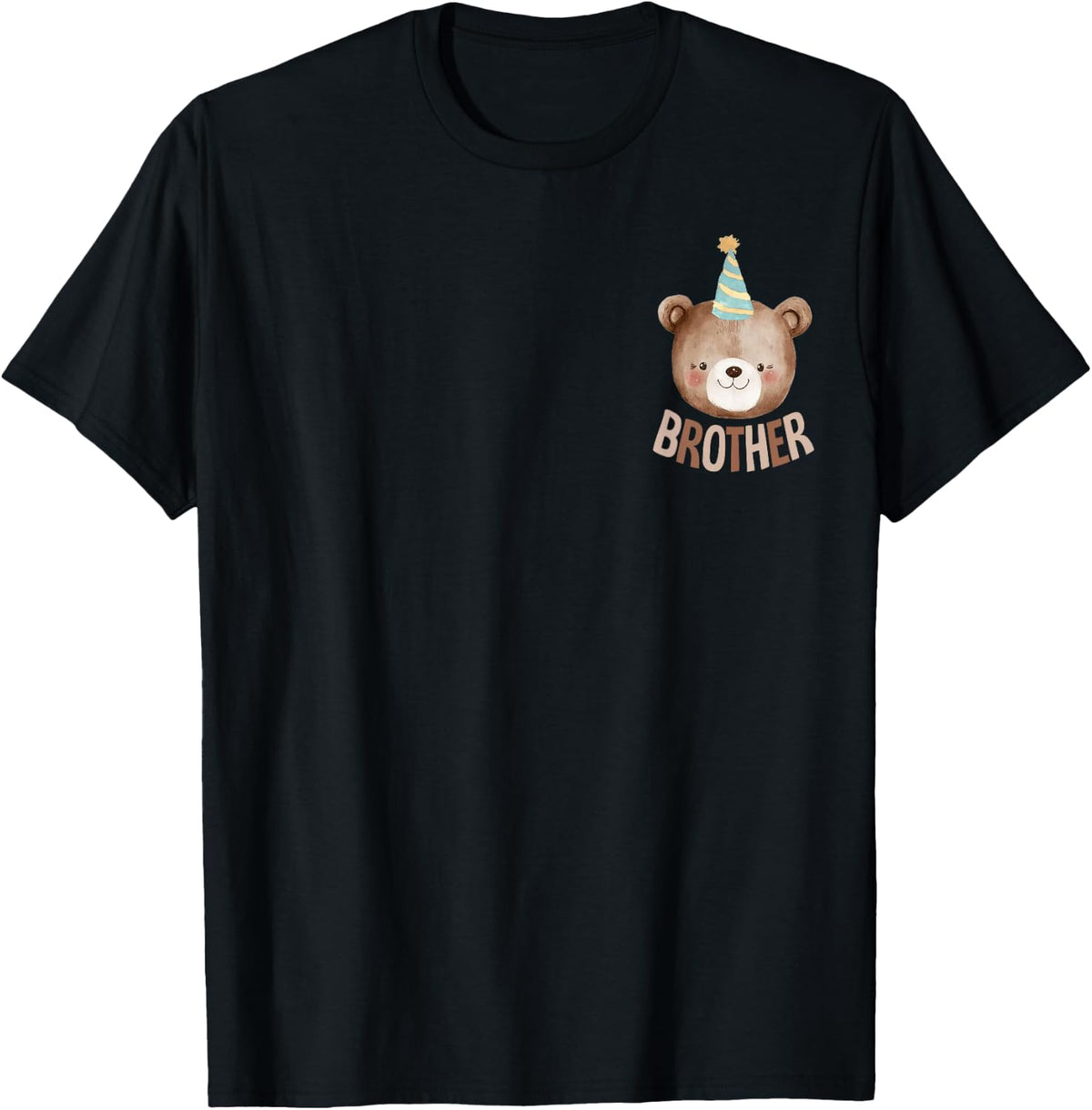 Brother Teddy Bear 1st Birthday Boy Girl Family Matching T-Shirt