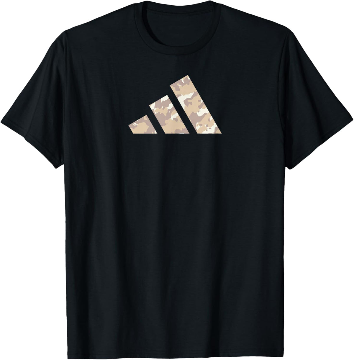 adidas Camo Three Stripes Graphic T-Shirt