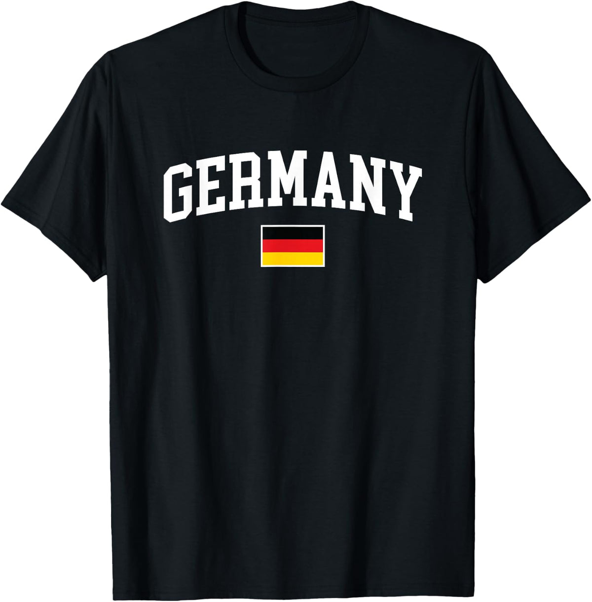 Vintage Germany Flag German Retro Mens Womens Kids Souvenir T-Shirt