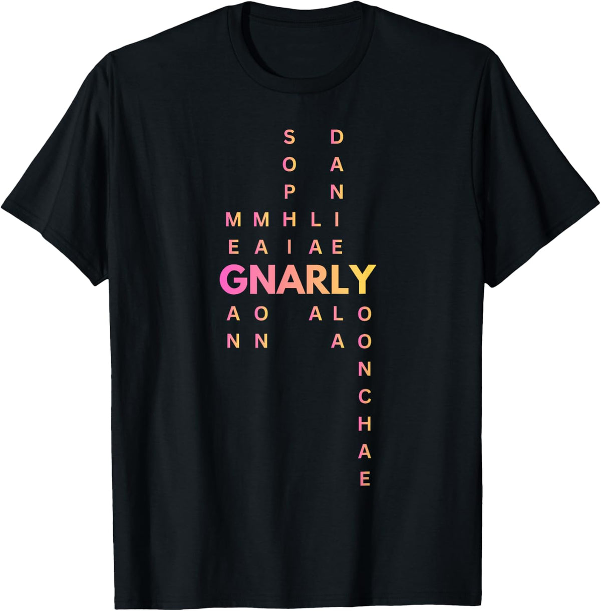 Gnarly Names (Pink Orange Yellow) Making Beats T-Shirt