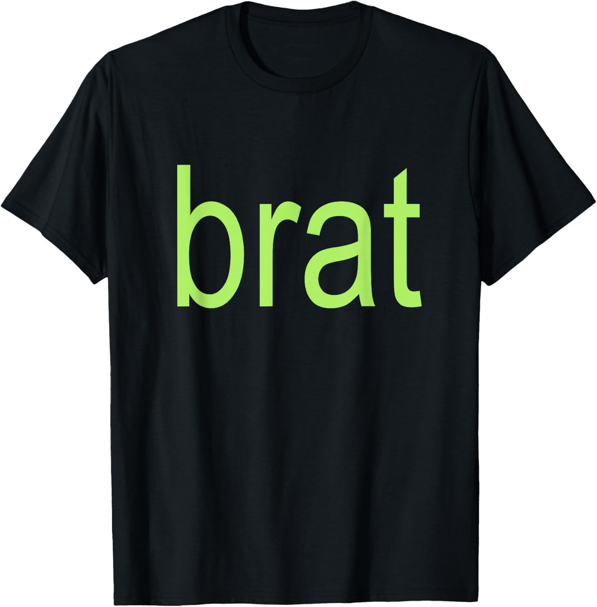 Brat Oversize Black White Green Chartreuse Gift T-Shirt