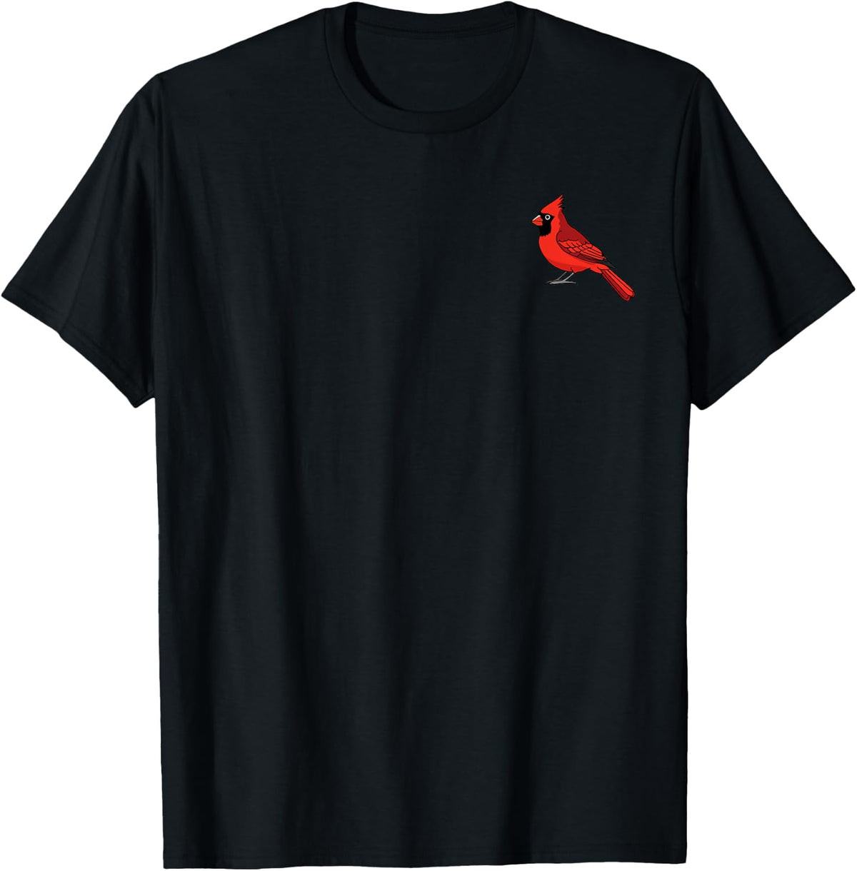 Lovely Northern Cardinal Bird Red Cardinal in Pocket T-Shirt