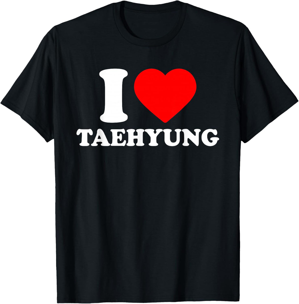 I Love Taehyung Shirt, I Heart Taehyung T-Shirt