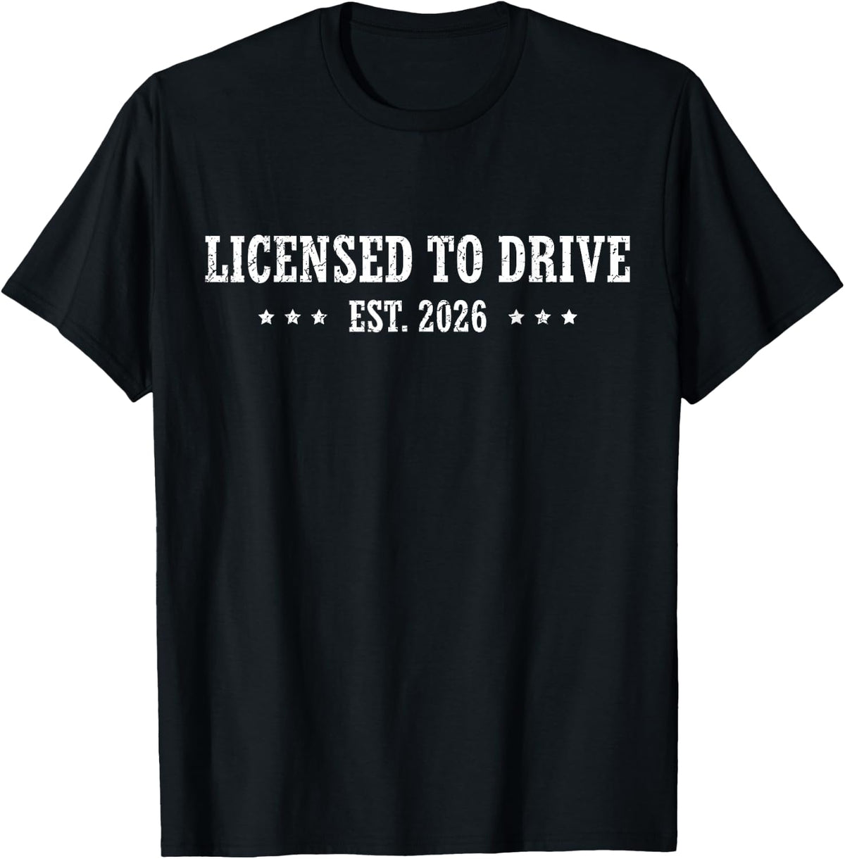 New Driver 2026 Teen Boys Male Driver License Teen Driver T-Shirt