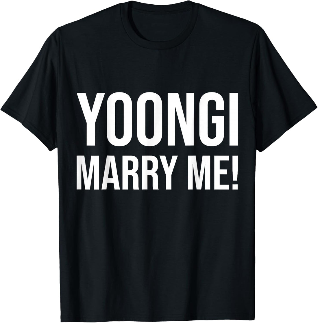 Yoongi Marry Me T-Shirt
