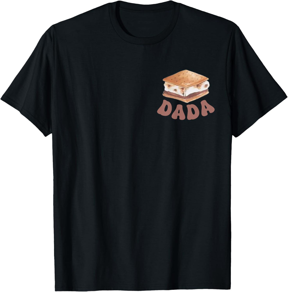 Dada S'More First Birthday Camping to Be One 1st Family T-Shirt