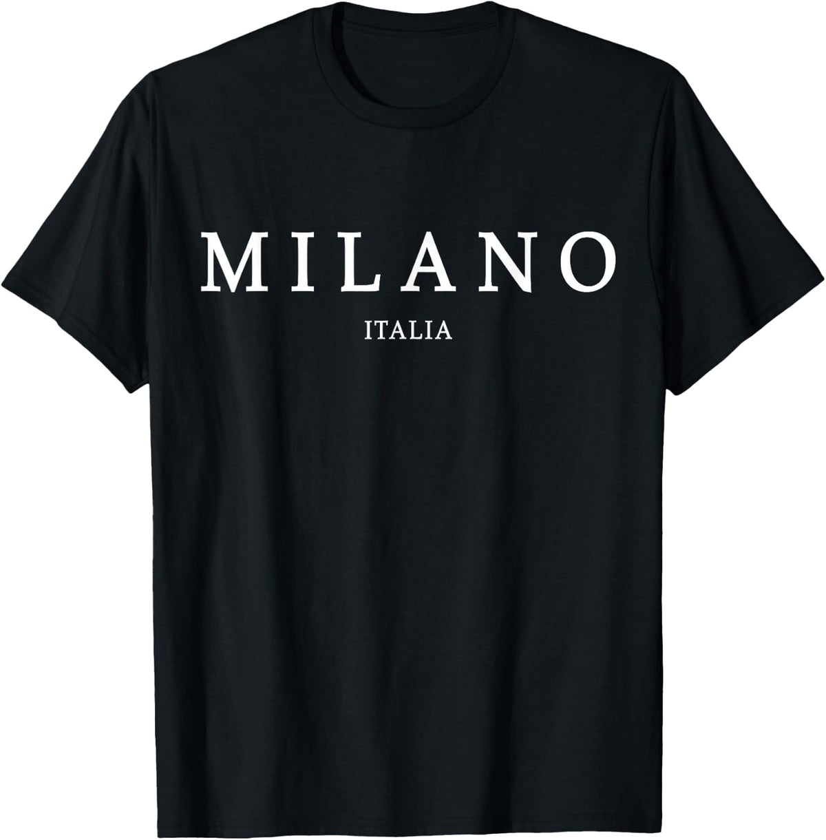 Milano Italia Fashion Stylish Design Milan Italy Inspired T-Shirt