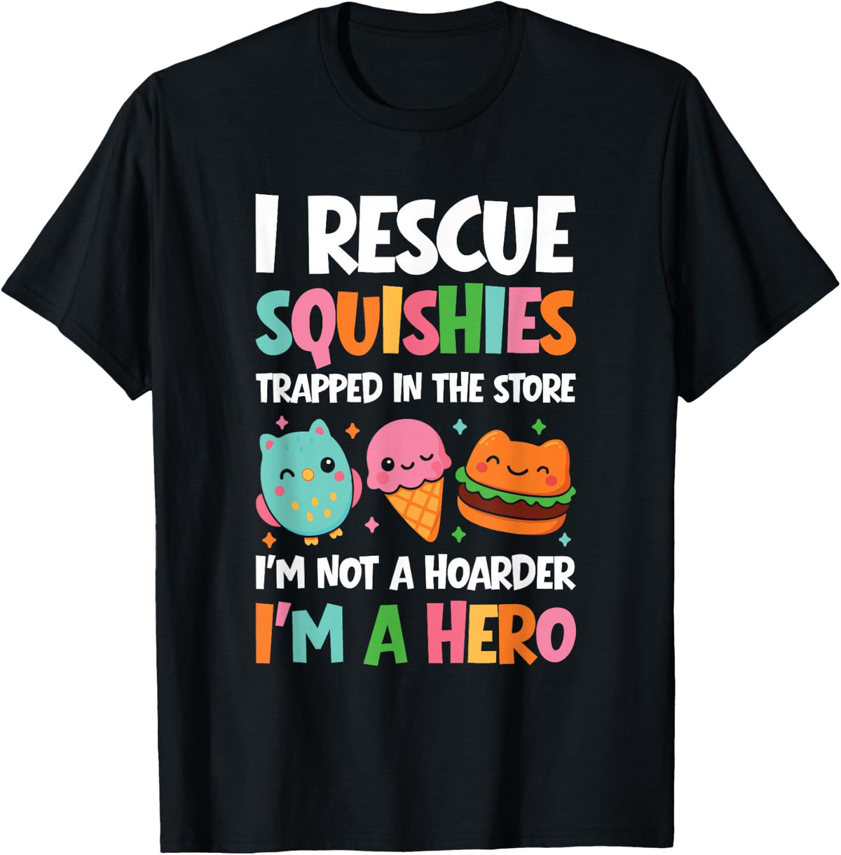 Toddler Squishy Girls Squishies Boys Squish Squad T-Shirt