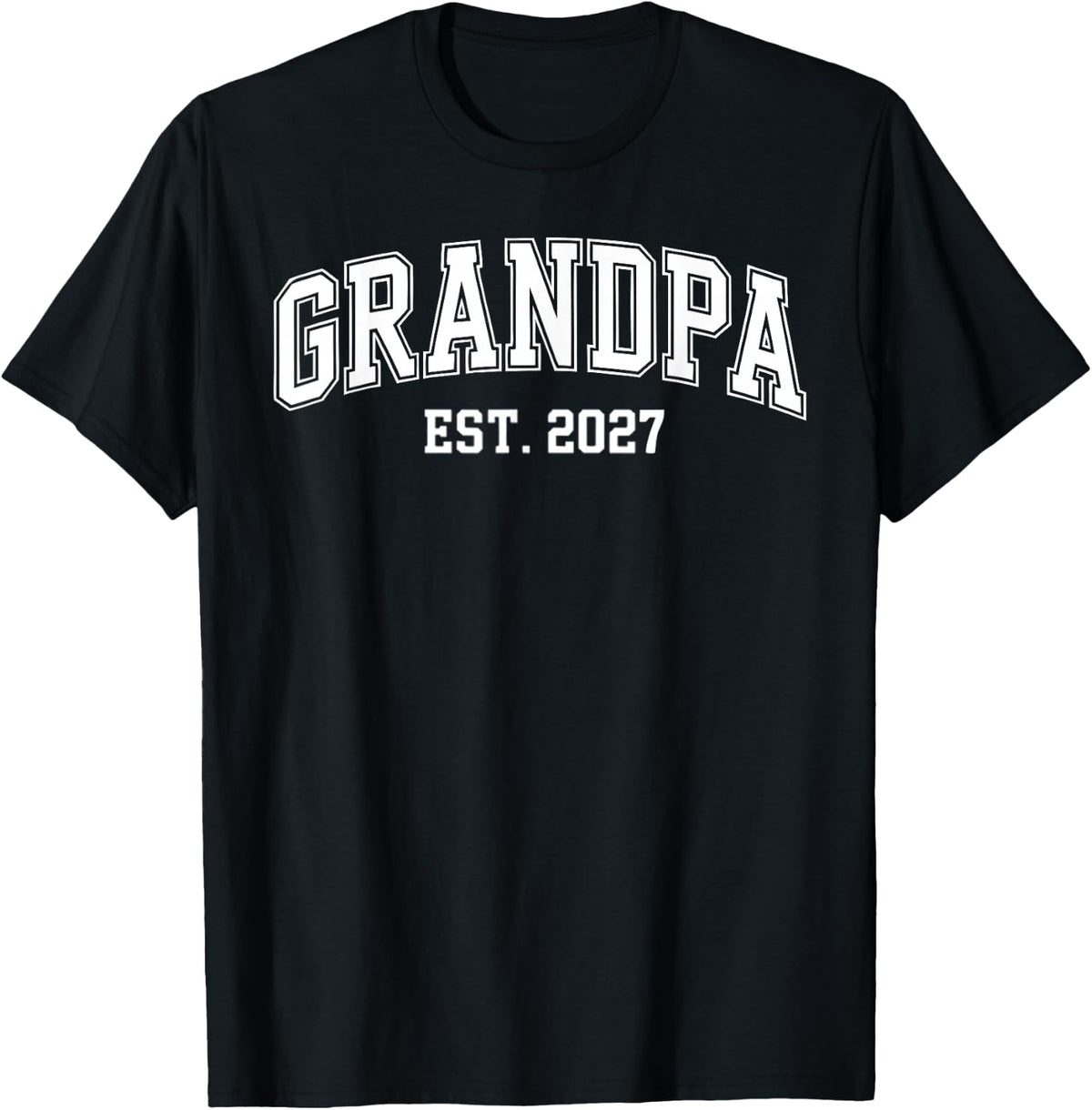 Promoted to Grandpa Est. 2027 Grandpa Est 2027 T-Shirt