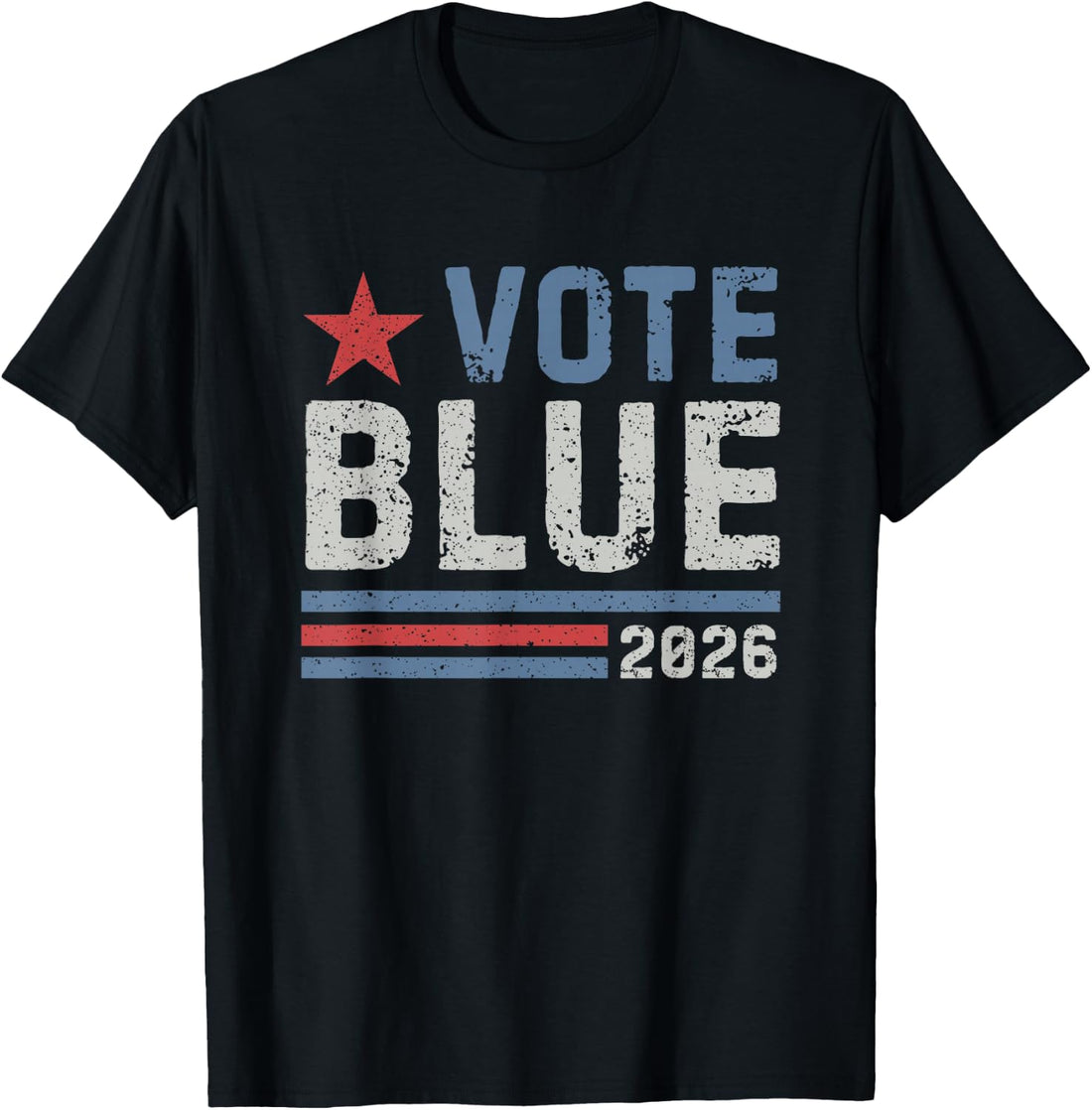 2026 Vote Blue Democrat Blue Wave T-Shirt