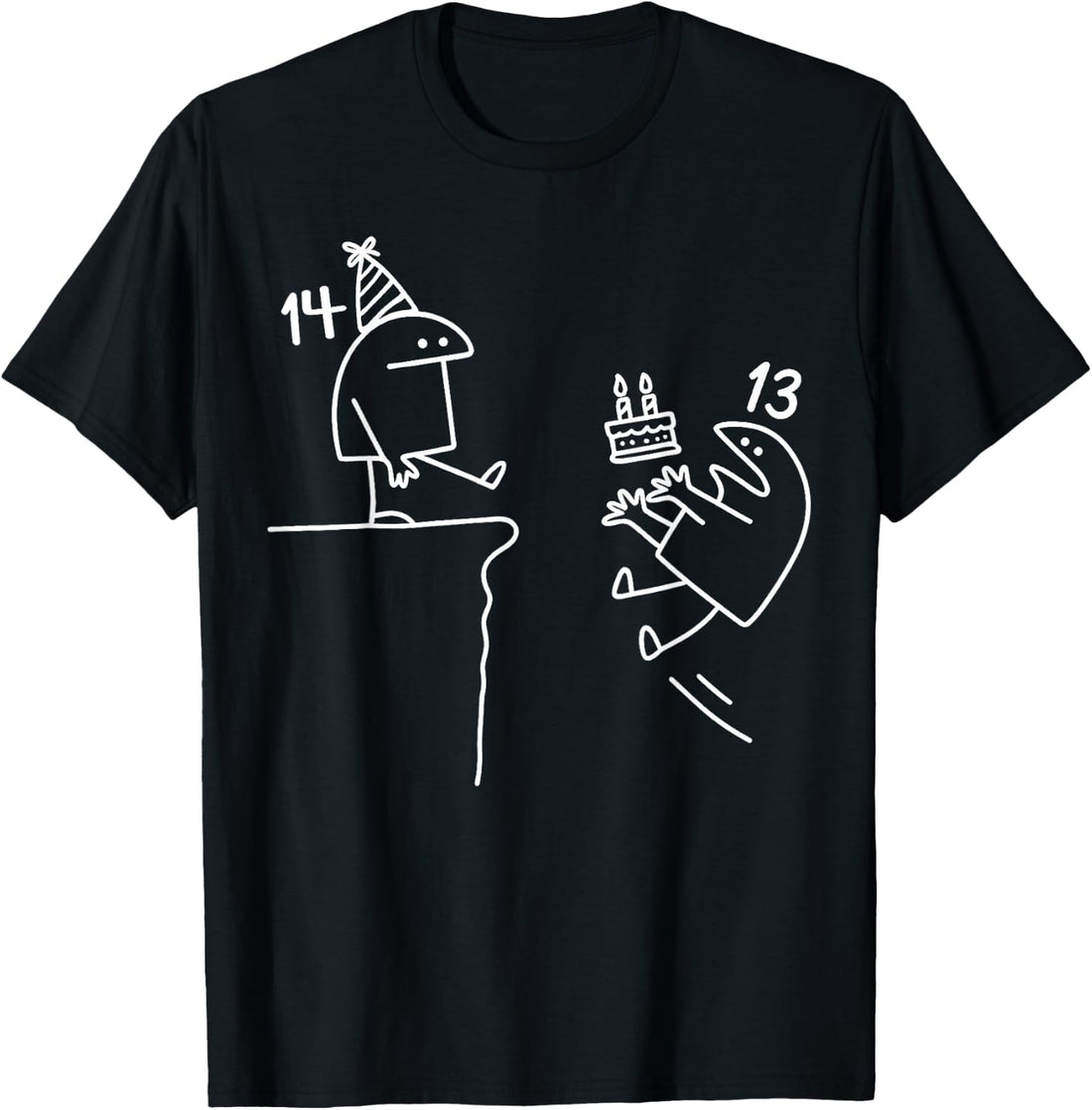 14th Birthday Party Funny Tees 14 Years Old Birthday Teens T-Shirt