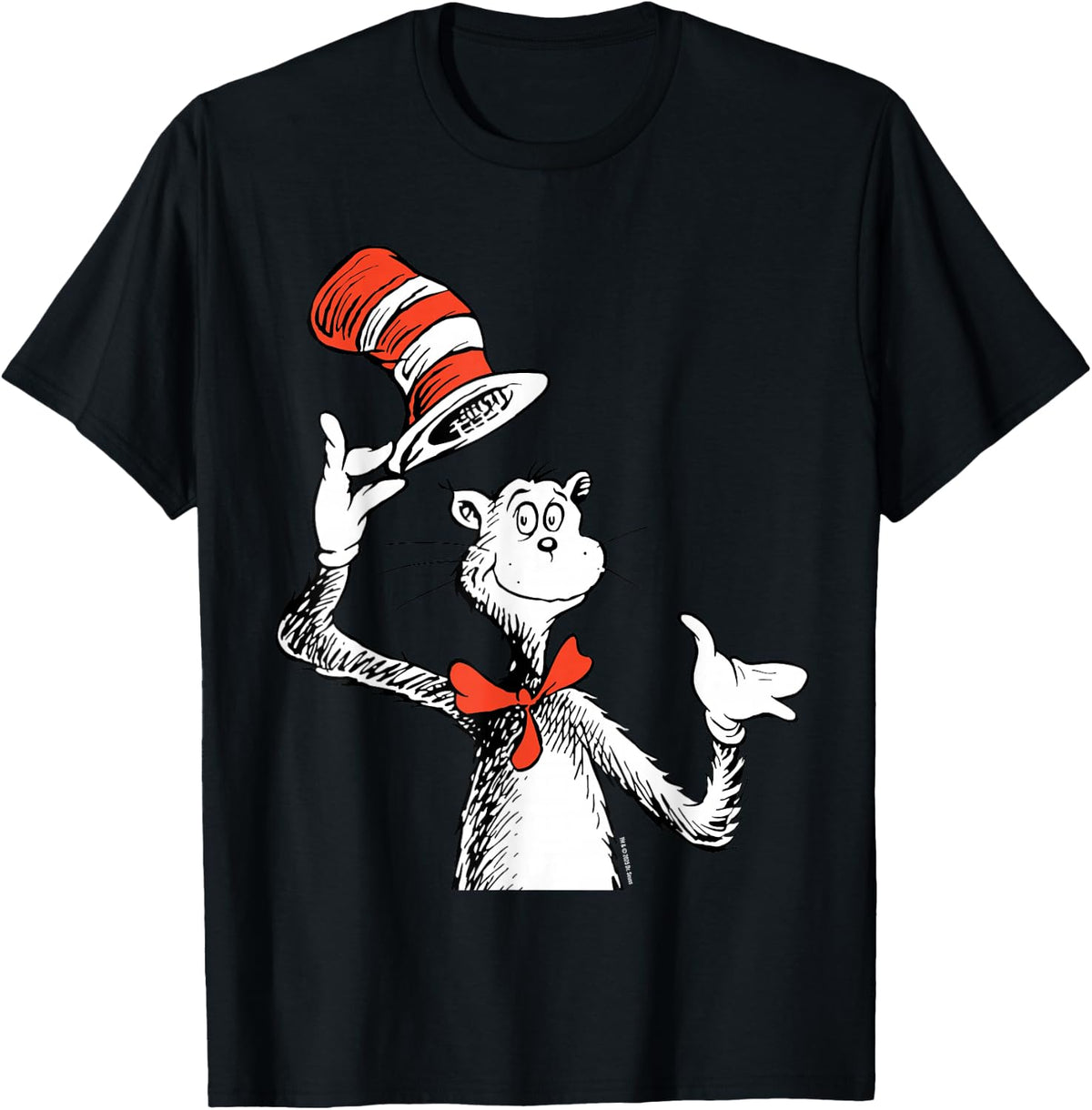 The Cat in The Hat Hat’s Off Officially Licensed T-Shirt