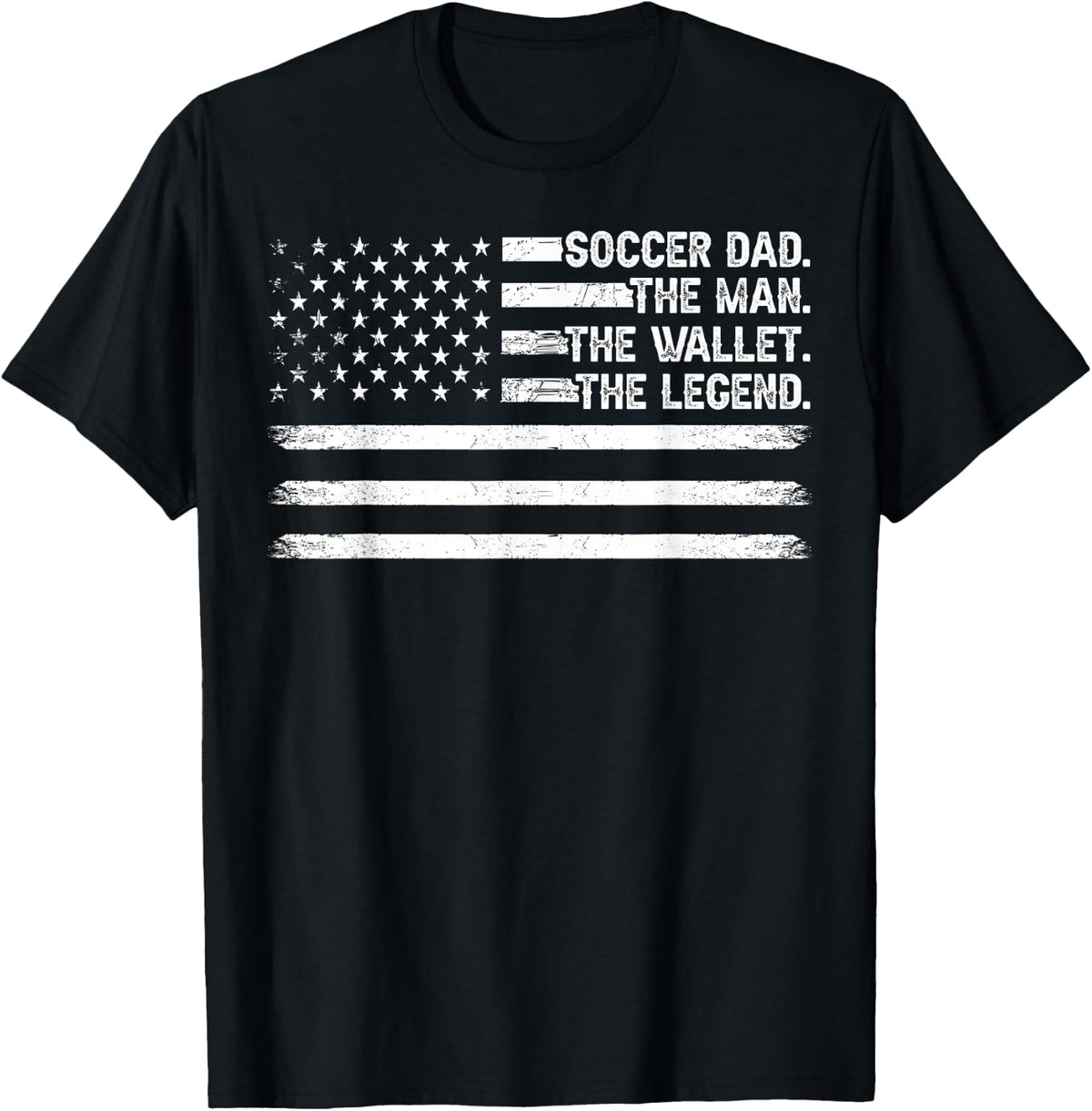 Soccer Dad The Wallet The Legend Father's Day T-Shirt