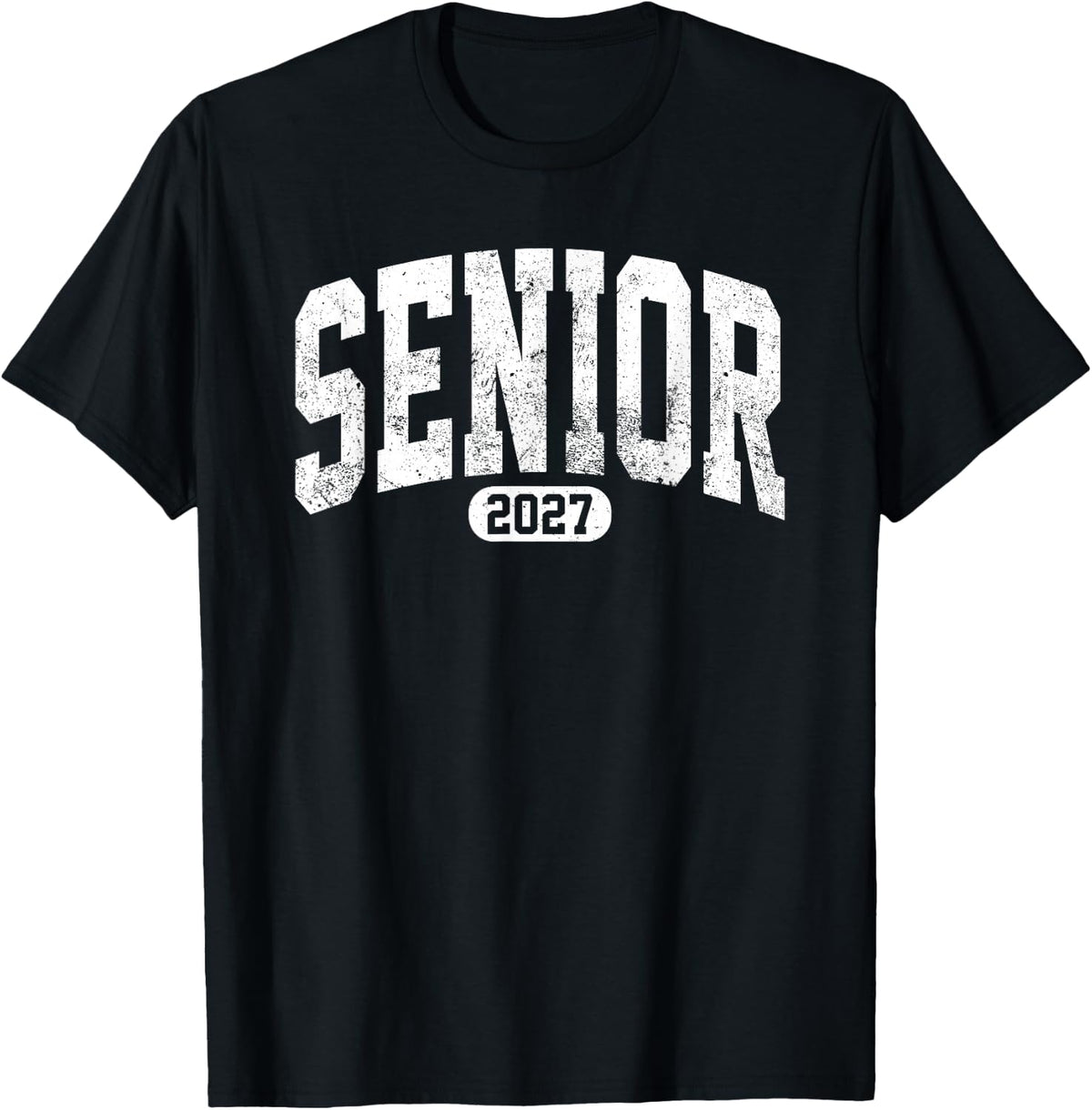 End of School Retro Senior 2027, High School Graduation T-Shirt