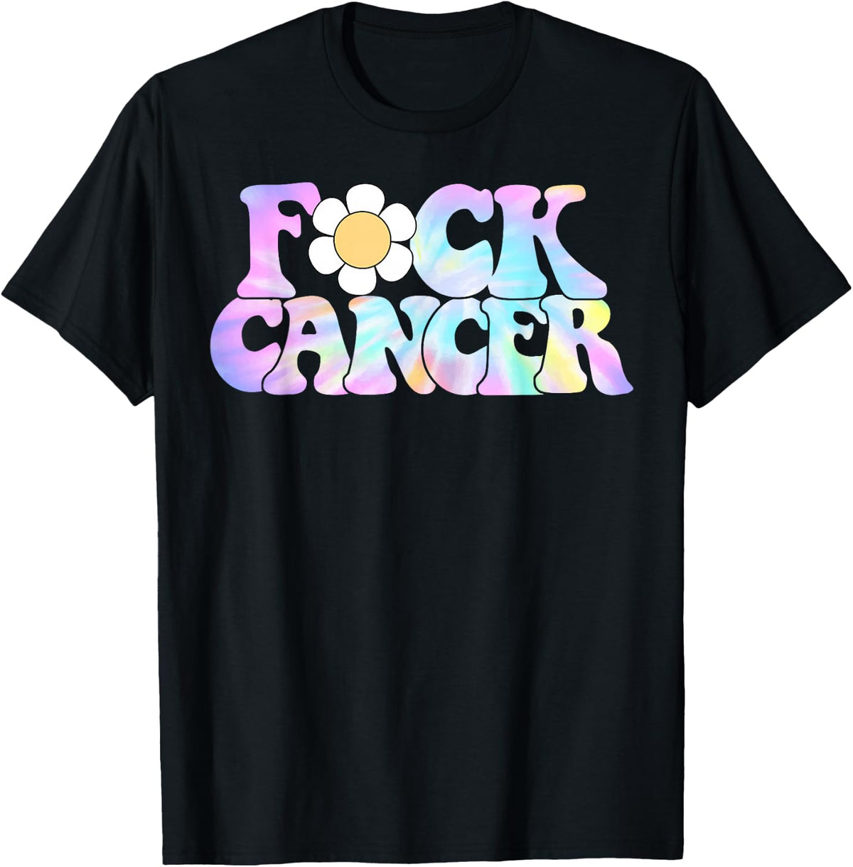 Fuck Cancer Retro Cancer Awareness Men Women Fu Cancer T-Shirt
