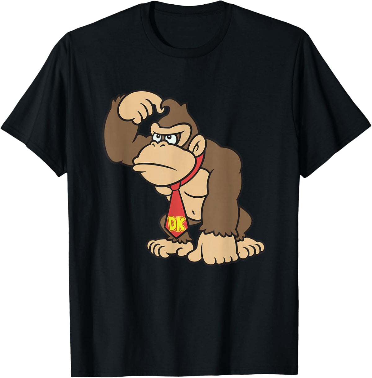 Donkey Kong Ape Thoughts Classic Nintendo Portrait T-Shirt