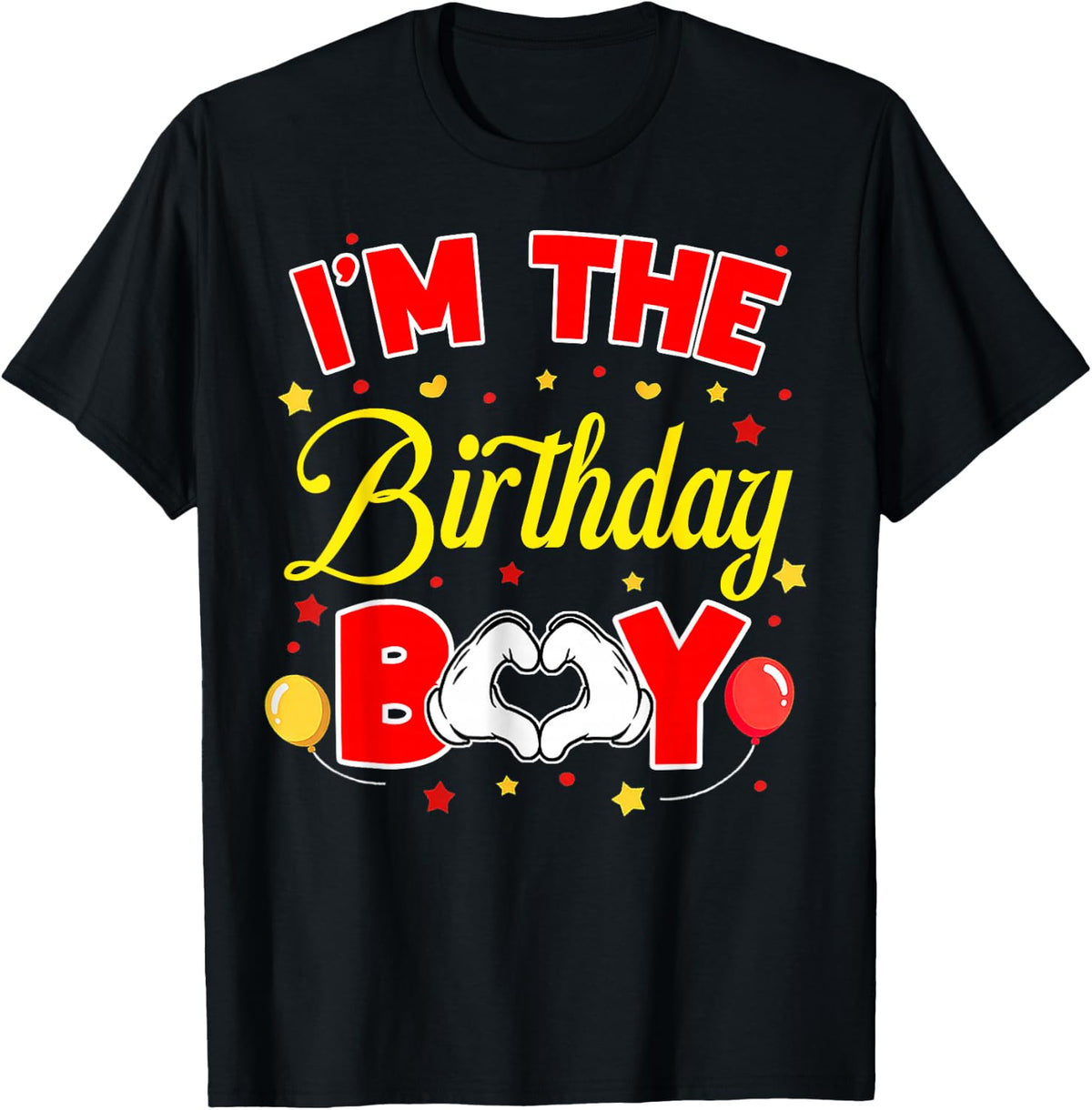I'm The Birthday Boy Matching Family Birthday Party T-Shirt