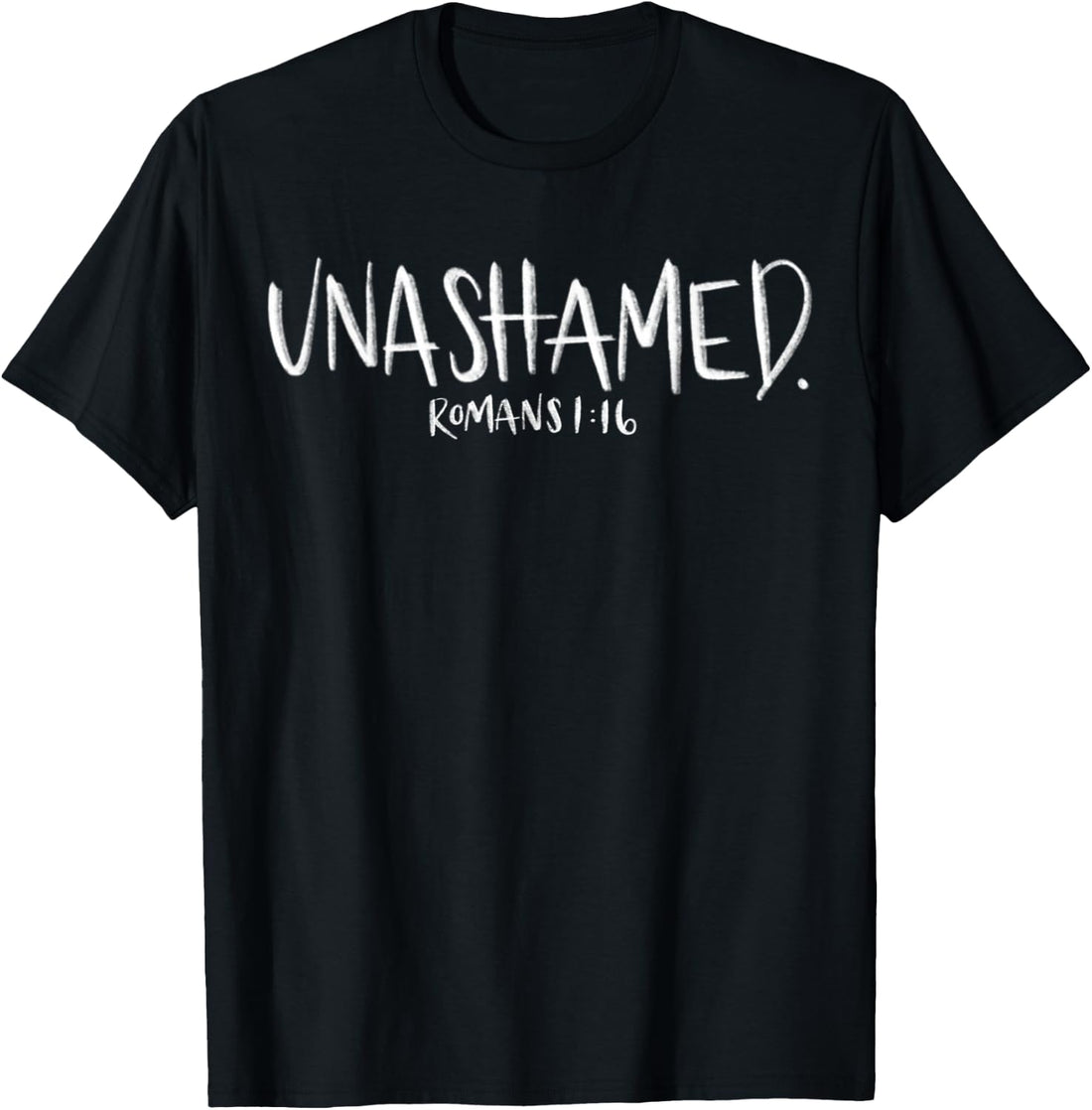 Vintage Unashamed Romans 1 16 Jesus Christ Bible Verse T-Shirt
