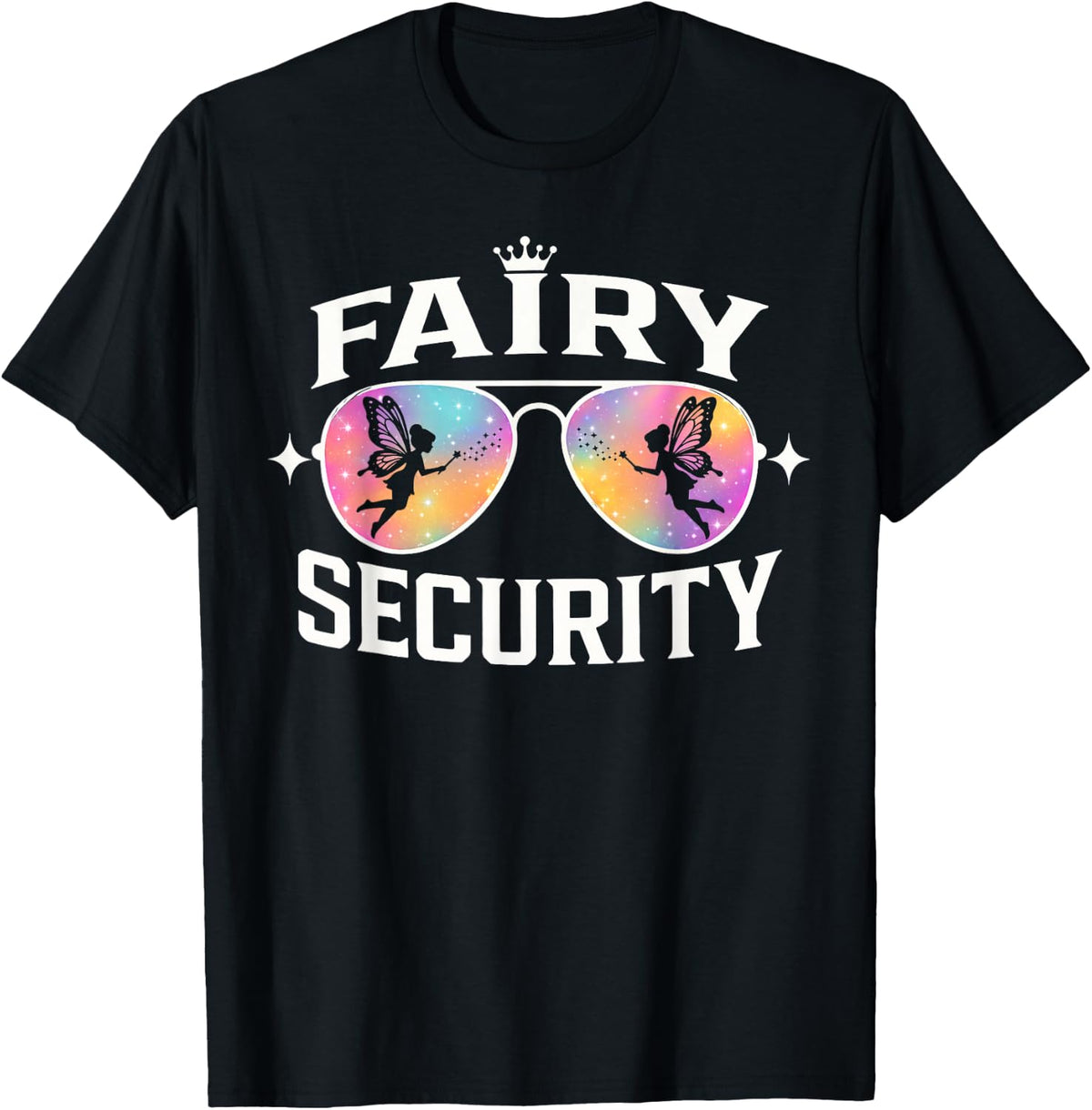 Fairy Security Birthday Party Boys Dad Brother Family Outfit T-Shirt