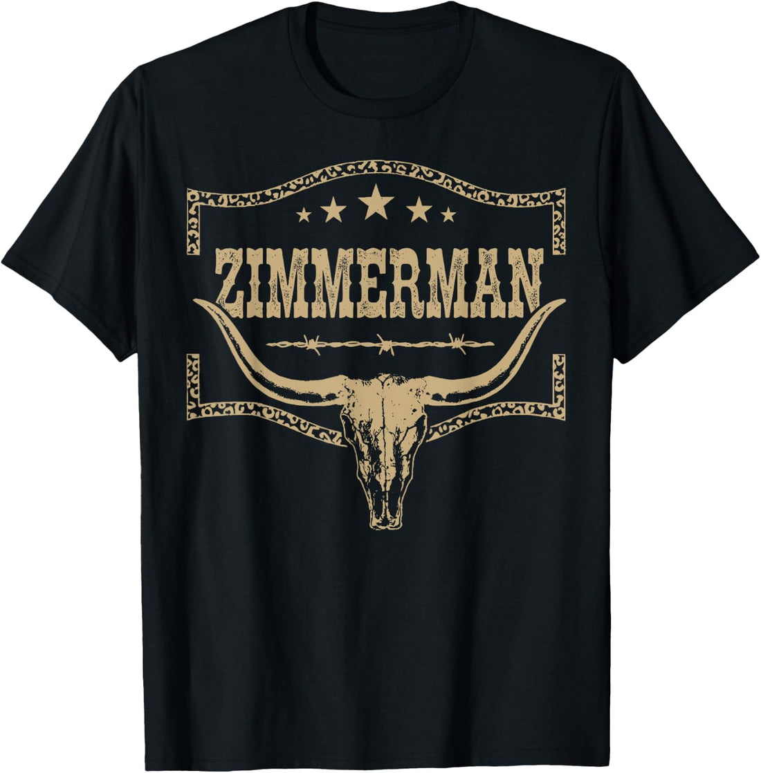 Zimmerman Vintage Design Men Women Kids T-Shirt