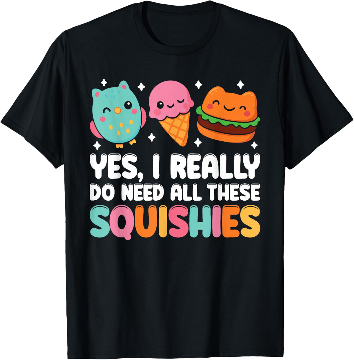 Toddler Squishy Girls Squishies Boys Squish Squad T-Shirt